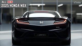 New 2025 Honda NSX Unveiled - A Fusion Of Strength And Comfort !