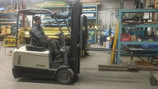 2013 CROWN SC5245-40 3-Wheel Electric Forklift