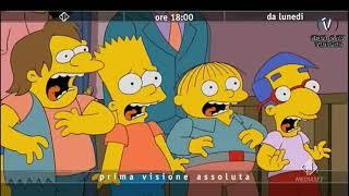 Spot Simpsons nuovi episodi e cambio fascia oraria