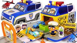 Pororo police car transform! Protect village! | PinkyPopTOY