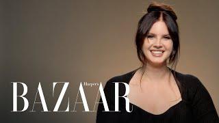 Lana Del Rey Reveals Taylor Swift 'Snow On The Beach' Collab Story | All About Me | Harper's BAZAAR