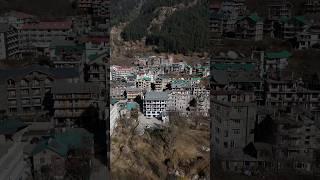 Manali 13/12/24 #himachal#manali#djidrone#shorts#travel #latamangeshkar #gulzar