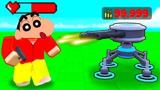 City Defense Tycoon Roblox with SHINCHAN and CHOP | NOOB vs PRO vs HACKER