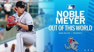 Noble Meyer's eight strikeouts | MiLB Highlights