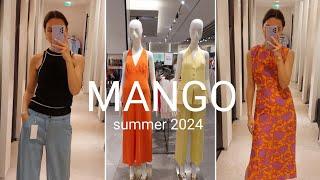 Новая коллекция MANGO, лето 2024, обзор и небольшая примерка 