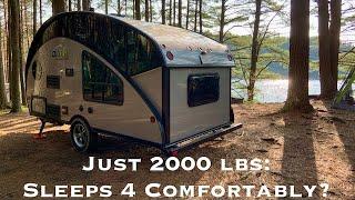 Safari Condo Alto R1723 Teardrop: Bunks & Bathroom in Easy Towing Small Camper Travel Trailer RV