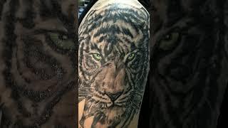 Tiger tattoo by Kristo Pantera