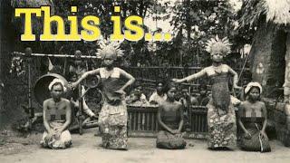 This is a brief history of Bali, Indonesia