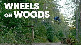 Skating Through A Forest with Gustavo Ribeiro, Ryan Decenzo & Friends |  WHEELS ON WOODS