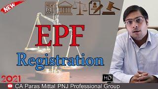 EPF Registration services | EPF online registration consultant | CA Paras Mittal |EPF Advisor