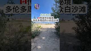 传说中の秘境多伦多周边的小众白沙滩Nickel Beach #多伦多吃喝玩乐