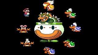 Super Mario World - All Koopaling Boss Battles