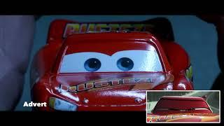 Lightning McQueen's Crash | Side by Side Toy Play | Pixar Cars | Disney Kids