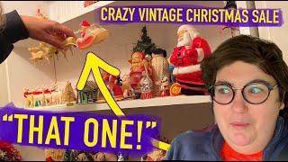 This ENTIRE HOUSE was FILLED with VINTAGE CHRISTMAS AND HALLOWEEN! Estate Sale Thrift With US!