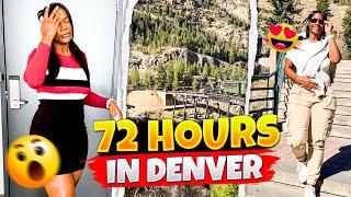 72 HOURS IN DENVER | GEORGETOWN LOOP RAIL TRAIN | TK'S SURF & TURF KITCHEN | HAMONDS CANDIES