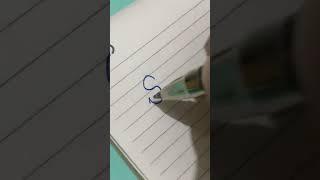 How to write English Cursive writing capital & small letters Ss #shorts #viral #cursive #satisfying
