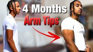 How To Get Bigger Arms! | How i Grew My Arms in This 4 Month Transformation !! || For Teenagers