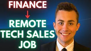 Finance to Tech Sales (Fully Remote) | Nathan's Story