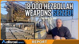 REVEALED: 18,000 Hezbollah weapons seized by Israel | Exclusive report by Joel Rosenberg