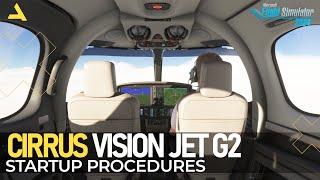 How to Start the Cirrus Vision Jet G2 from the Cold and Dark State in MSFS 2024 | A Beginners Guide