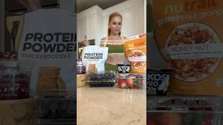 easy 3 minute high protein breakfast with 50+ grams!! #breakfast #highprotein #highproteindiet #vlog