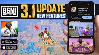 BGMI 3.1 UPDATE : Best Features, New Changes, & More - NATURAL YT