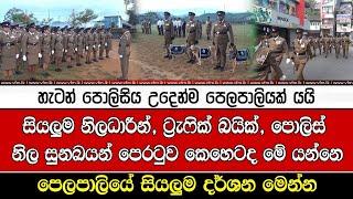 හැටන් පොලිසිය උදෙන්ම පෙලපාලියක් යයි