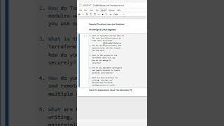 Essential Terraform Interview Questions for DevOps & Cloud Engineers | CodeVisium #Terraform #IaC