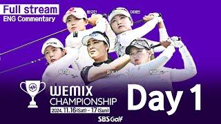 [KLPGA 2024] 코인이 대세! 피 말리는 매치플레이!! '박지영 vs 박민지' 연장전 돌입_ WEMIX Championship/ Day 1(ENG)