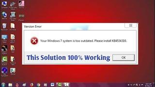 Roblox KB4534310: How to Fix Roblox Your Windows 7 System is Too Outdated. Please install KB4534310