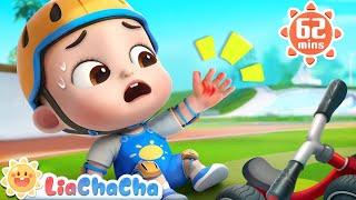 Learn to Ride a Bike  | EP31 | Safety Tips Song | Nursery Rhymes & Baby Songs | LiaChaCha