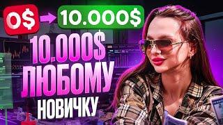 Вообще БЕЗ ЗНАНИЙ и какого-то ОПЫТА! На пальцах показала СТРАТЕГИЮ для Pocket option