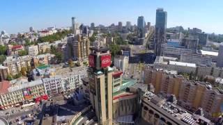 Kyiv Air Video- Look Minilook of Kiev City