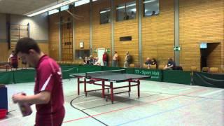 Eduard Rups vs. Peter Petrovics 4. Satz | TTC Altena ClubTV