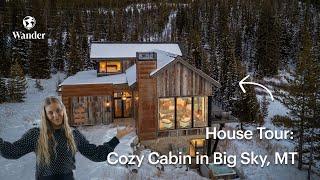 Big Sky, Montana  | Luxe Cabin Home Tour