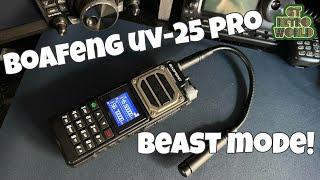 BOAFENG UV-25 Pro 10w Tri Band Handheld Huge HT! (Overview)