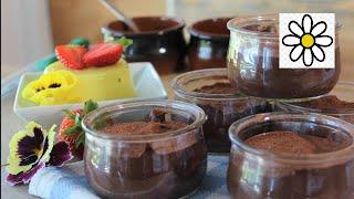 BUDINO ALL'ITALIANA ricetta budini SENZA POLVERINE 3 GUSTI come si fa il budino al cioccolato