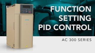 Veichi Inverter Function Setting PID Control - AC300 Series