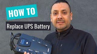 How to replace UPS battery