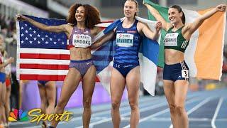 Saga Vanninen clinches pentathlon victory in 800m; O’Connor silver, Brooks bronze | NBC Sports