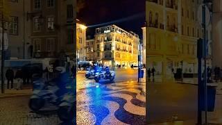 Rossio Square Lisbon Portugal #shorts #2024