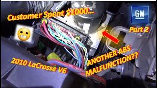 (Pt 2) Customer Spent $1000...Now Car is MORE BROKEN!? (Buick GM ABS MALFUNCTION U0074)