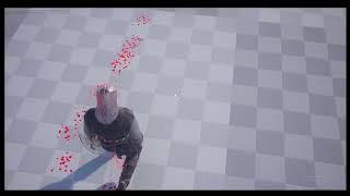 Unreal engine 5.1 procedural walking/balancing ragdoll injury system