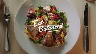 Eat Balanced TV advert – Lamb tray bake (subtitled)