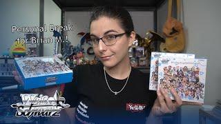 Halfway Through! | WS HOLOLIVE PRODUCTION VOL. 2 BOOSTER BOX OPENING X3 FOR BRIAN M.