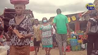 A day tour of the Akosombo market