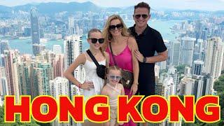 Sightseeing in Central Hong Kong | Victoria Peak Tram | Mid Level Escalators | China Vlog