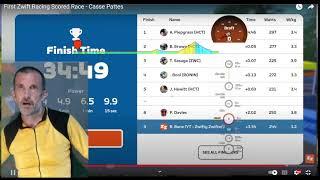First Zwift Racing Scored Race - Casse Pattes