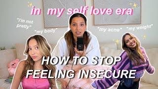 how to stop being insecure | transform your insecurities into GLOWY confidence 