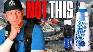 The BEST Water Filter #backpacking #camping #outdoors #survival #hiking #adventure #travel